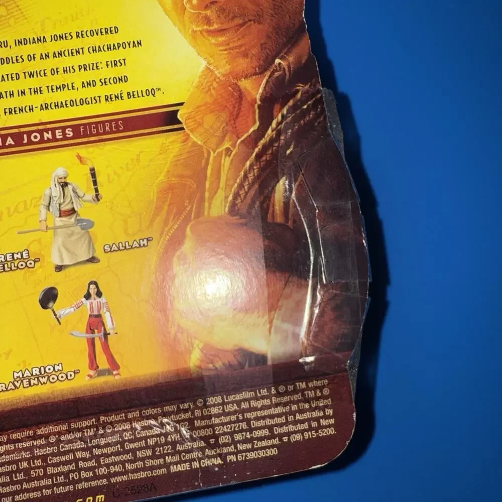Hasbro Indiana Jones Raiders of the Lost Ark Action Figure 2008 Boxed